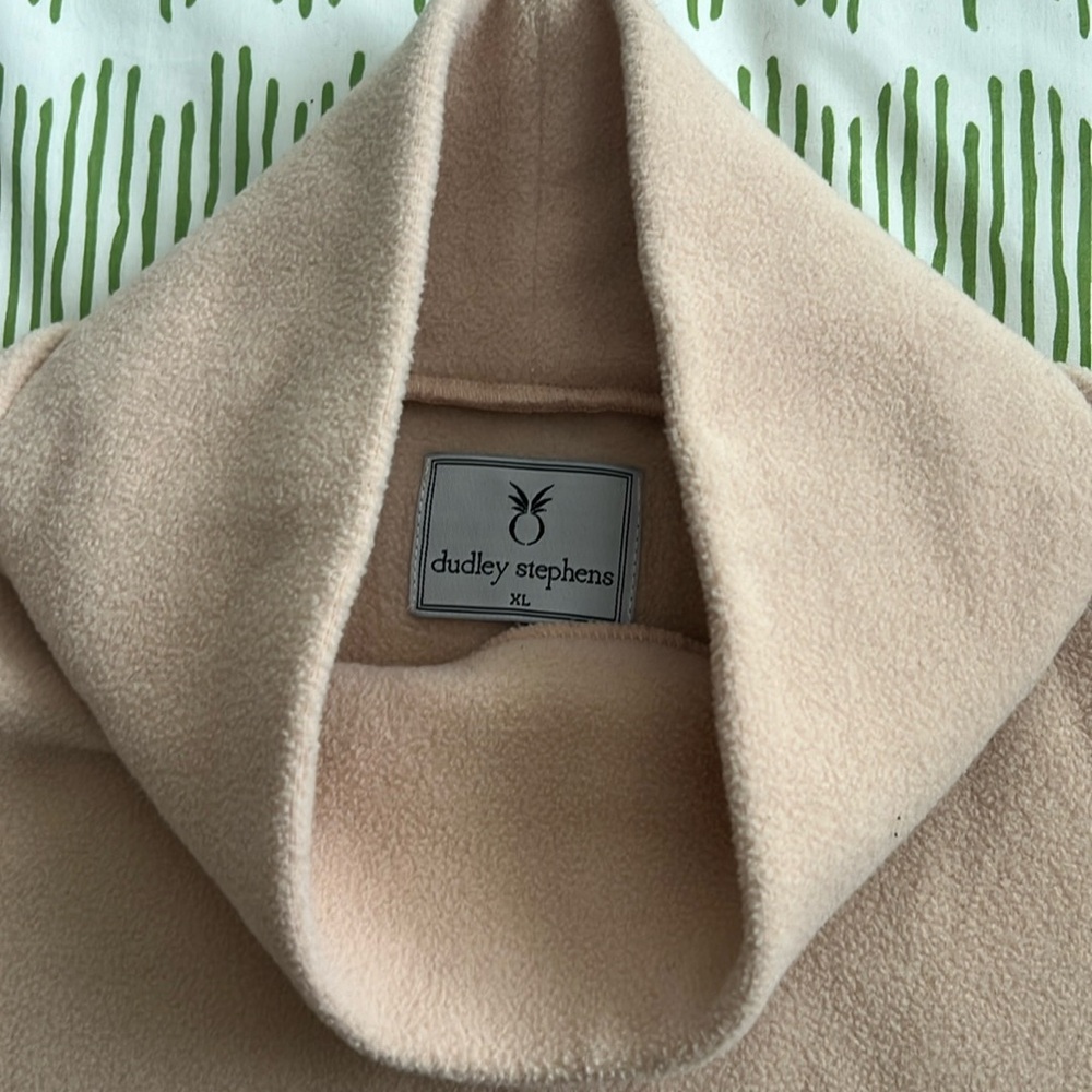 Dudley Stephens Park Slope fleece turtleneck.